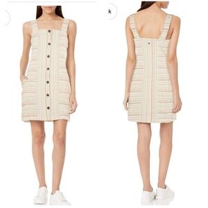 NWT Roxy Women's Sweeter Dreams Cotton Short Mini Dress Size Large Brand New